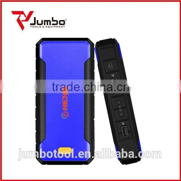 JB1206 Nre Design Wireless Jump Starter Two USB Output 12 Volt Lithium Ion Battery Car Jump Starter photo-2