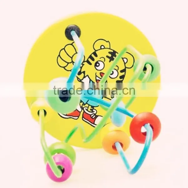 2015 Hot Children Baby Colorful Plastic Mini Around Beads Educational Game Toy photo-5