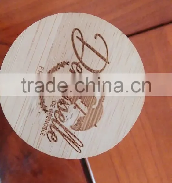 Bamboo Material Laser Engraving Logo Wooden Coaster /wooden Tea Coaser photo-6