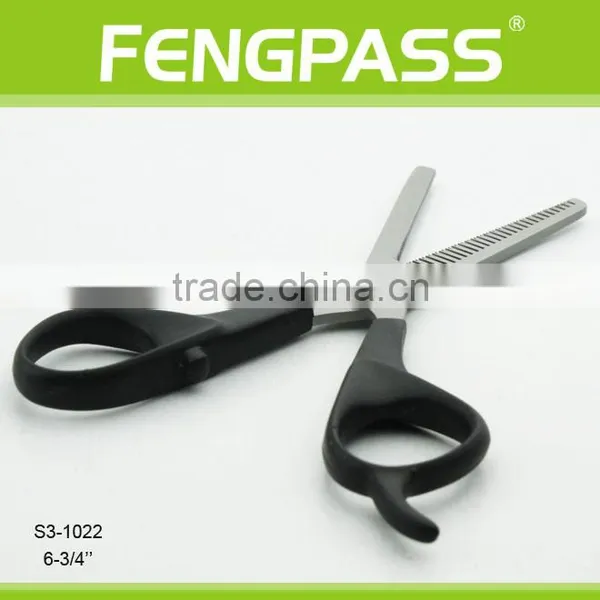 S3-1022 6-3/4" Inch 2CR13 Stainless Steel Blade With ABS Handle Sharp Blade Hairdressing Thinning Shears Scissors photo-3
