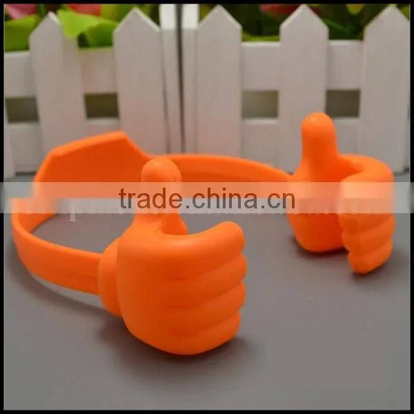 OEM 2015 New Arrival Hot Selling Hand Shape Plastic Mobile Phone Stand Holder For Pad Phone Wholesale Manufacturer photo-2