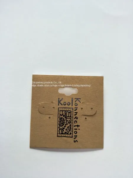 PVC Earing Card With Flocking photo-3