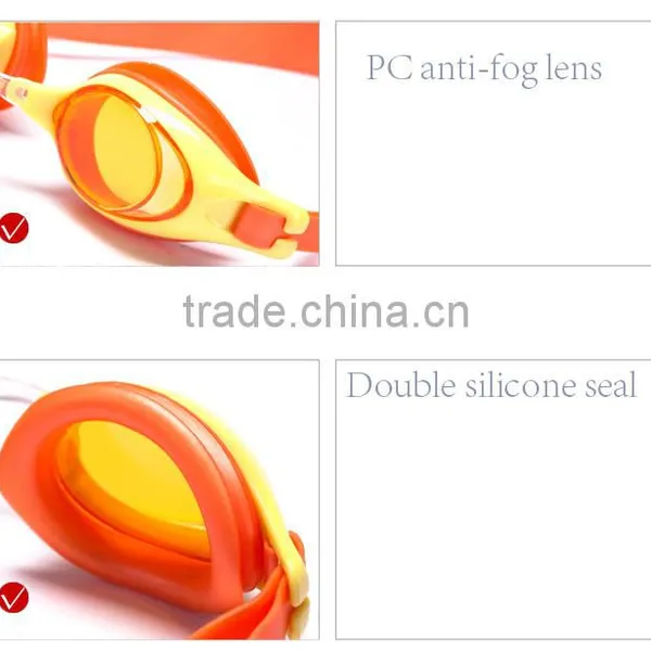 Kids Swim Goggles Children Swim Glasses With 3 Option Nose Bridge Good Selling Swim Eyewear photo-2