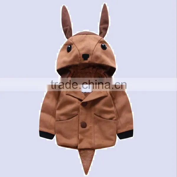 Latest Winter Duffle Coat for Boys Cartoon Patterns of Kids Jacket photo-3