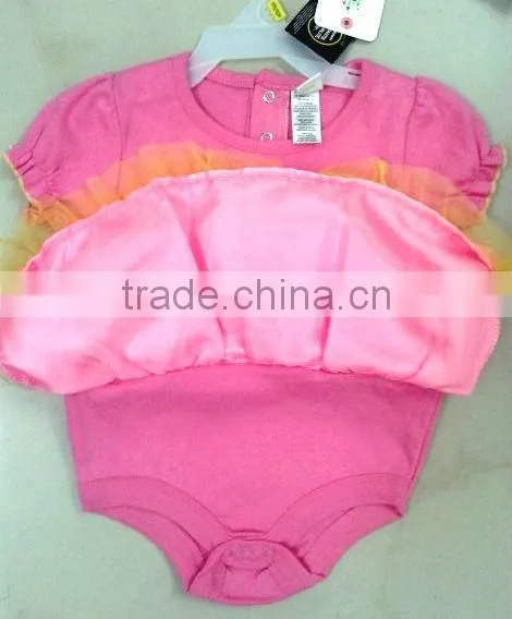 KIDS GIRLS DRESS WITH ROMPER (Garment Stock Lots / Apparel Stock / Stocklots / Garment Apparel From India) photo-6