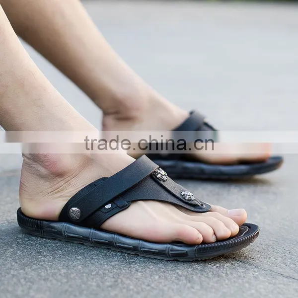 2017 Summer PVC Fashion Shoes Sandals Men Wholesale photo-2