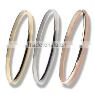 Tri Color Bangles, Gold Plated Bangle, Machine Cut Bangle, Fashionable Bangle, Jewelry Manufacturers photo-5