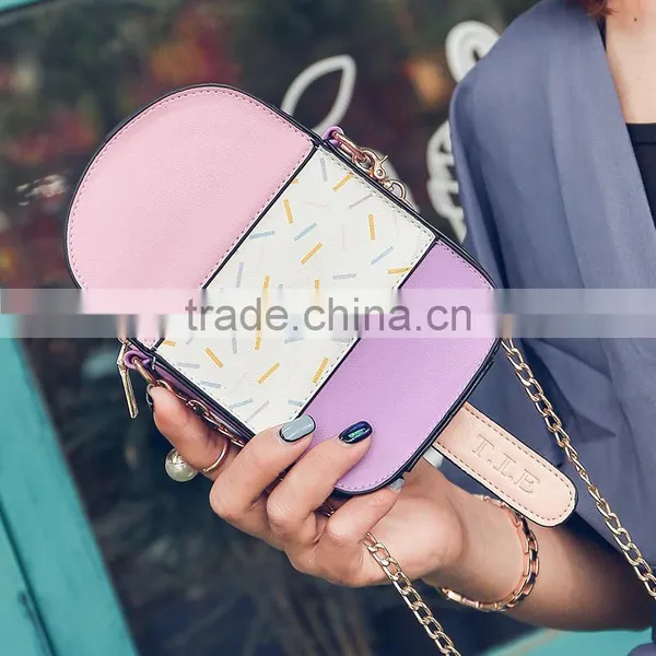 Kids PurpleTravel Bag Girls Lovely Purse Ice Pop Shape Adult Purse Lady photo-2