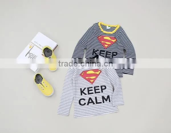 2016 High Quality Cotton Baby Wear Unique Children Long Sleeve t Shirt photo-3