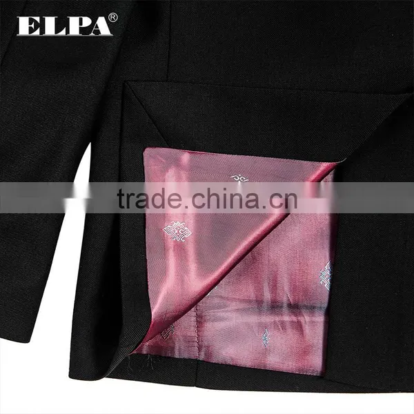 ELPA Fancy Flower Boy Black Designer 3 Piece Formal Suits for Boys photo-4