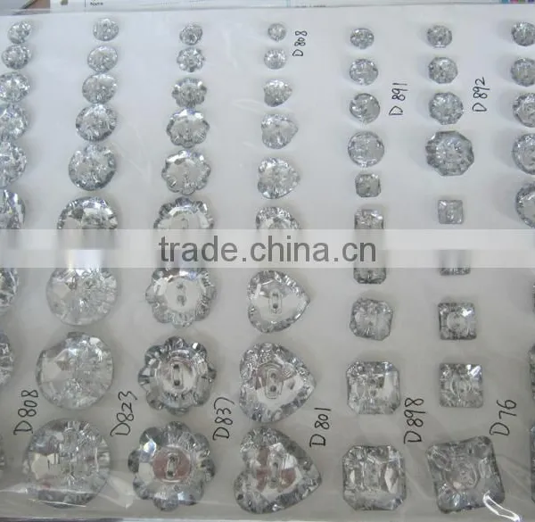 Wenzhou Qiaotou Factory Plastic Triangle Buttons photo-4