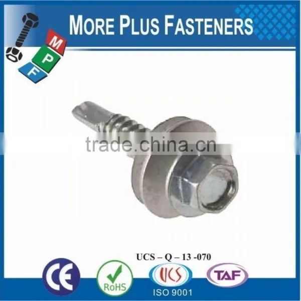 Taiwan Stainless Steel 18-8 Copper Brass Aluminum Sheet Metal Roofing Bolt photo-3