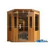 3-4 Person Corner Sauna Room-WES-TG307R