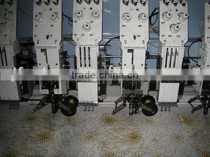 10heads Cording Coiling Beads Flat Computerized Embroidery Machine for Sale