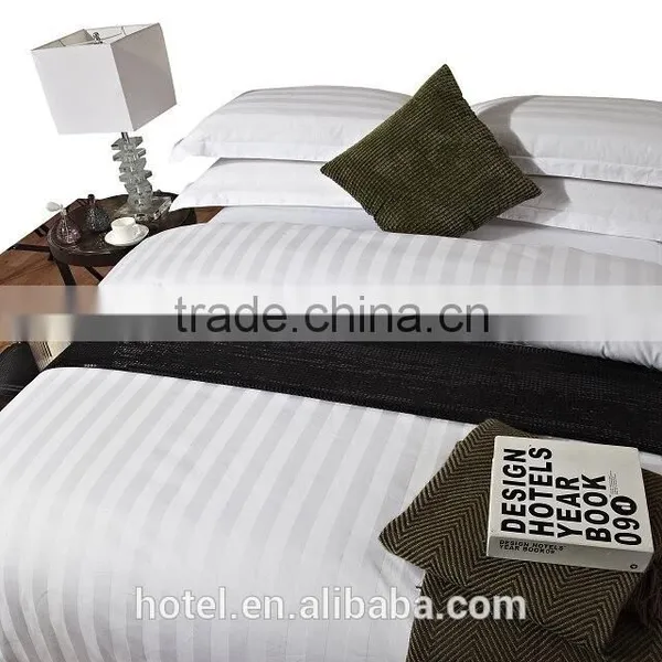 100% Cotton 3cm Stripe Hotel Bed Linen,hospital Bed Linen photo-4