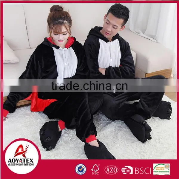 the Bat Coral Fleece Women Animal Bathrobe photo-6