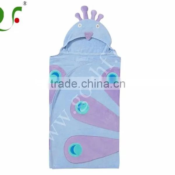 100% Cotton Ultra Soft Absorbent Kids Hooded Towels photo-2