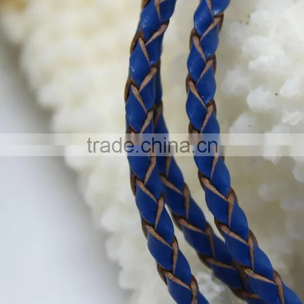 Unique New Plain Braided Leather Cord DIY Clasp Bracelet Leather Jewelry, Accessories for Beads Bracelet Jewelry photo-3