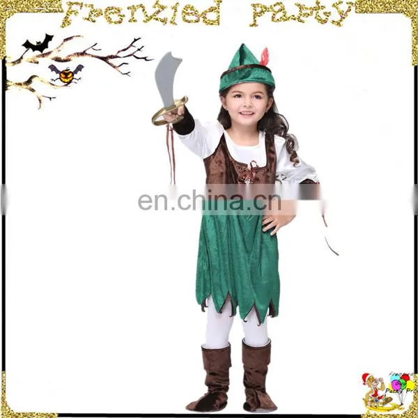 Kids Party Cosplay Robin Hood Costume FGCC-0147 photo-2