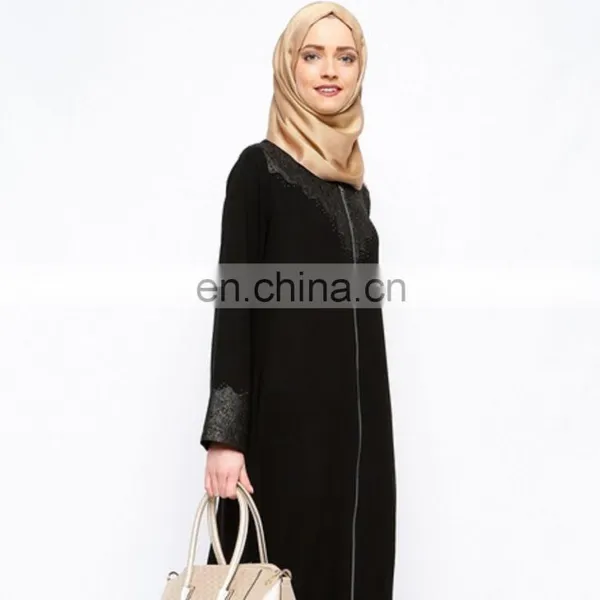 China Factory Custom Muslim Dress,new Design Abaya,wholesale Abaya Islamic Clothing photo-4