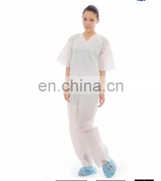 Protective Disposable SMS Scrub Suits for Doctors or Patient photo-2