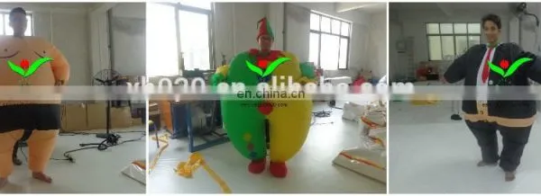 Funny Festival Oxford Cloth Inflatable Adults Sumo Suit Clothes photo-4