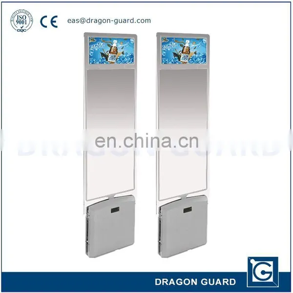 EAS security gate wtih video advertising, eas AM 58KHz system wtih video play function