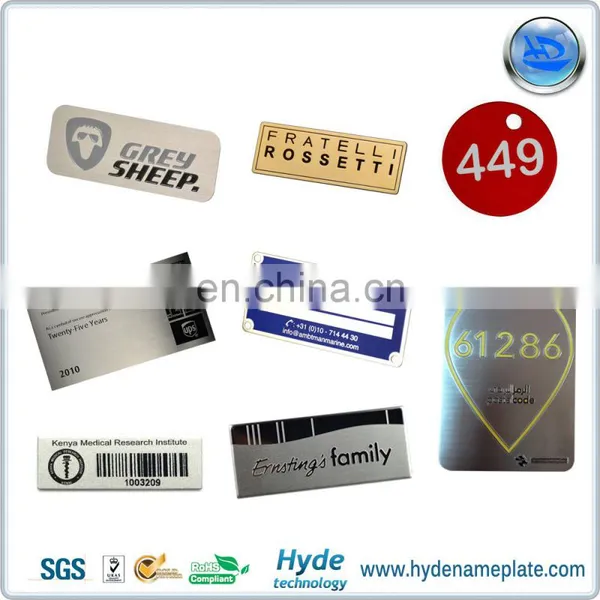 Branding Design Logotipo, Customizable Metal Logo and Sticker Label Styled Vector Emblem Metal Logo