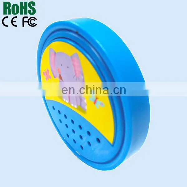 80mm Diameter ABS Plastic Voice Recorder For Kids photo-2