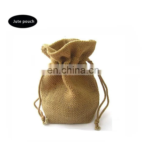 Hot New Design Linen Round Jute Bag/burlap Bags With Round Bottom for Gifts Packaging photo-5