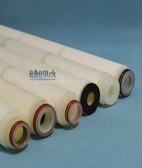 PP Pleated Filter Cartridges Install In Water Filter Housings. photo-2