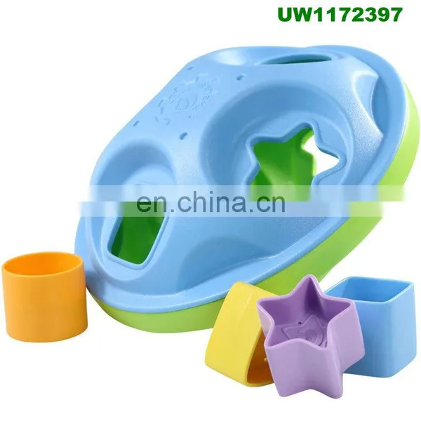 Baby Blocks Shape Sorter Toy - Children Blocks - Color Recognition Shape Toys With Colorful Sorter Cube Box - My First Baby Toy photo-5