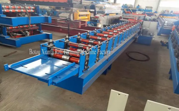 Metal Steel Ridge Cap Panel Machine photo-4