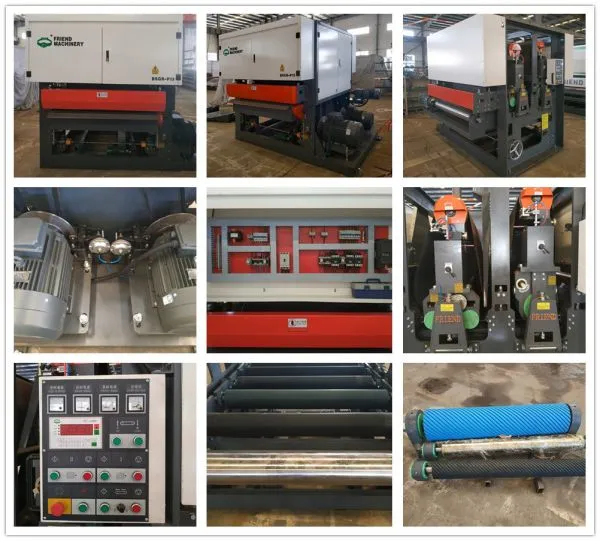 Fast Feeding Polishing Wide Belt Sanding Machine photo-2