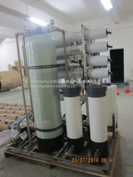 Marine Fresh Water Maker With Reverse Osmosis System photo-2