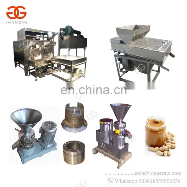 100Kg/H Hot Sale Full Automatic Sesame Tahini Making Production Machine Peanut Butter Processing Line Price photo-2