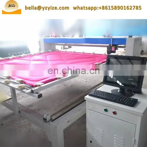 Computerized Industrial Cotton Mattress Quilt Bed Comforter Sewing Quilting Machine photo-6