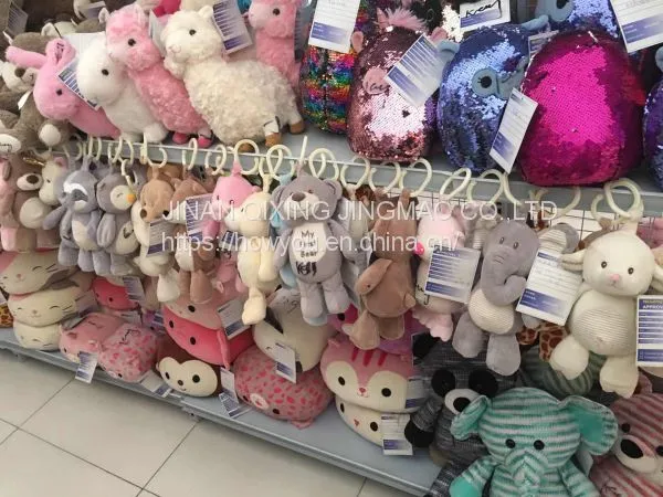 Small Gifts Cartoon Rice Ball Cat Skirt Pig Doll Small Donkey Plush Toy for Grab Machine Doll Wedding photo-3