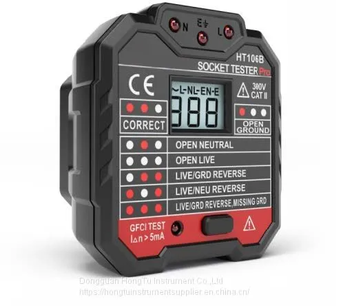 US Socket Type Wall Socket Tester With Voltage Test Household Tester Socket photo-2