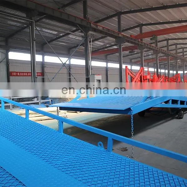 7LYQ Shandong SevenLift Manual Hydro Lifting Loading Ramp for Trucks Containers photo-2