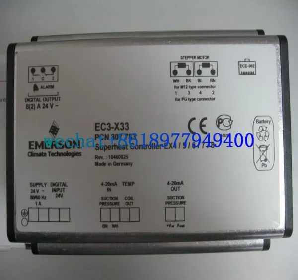 EMERSON Superheat Controllers Series EC3-X32 / EC3-X33 photo-3