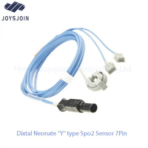 Dixtal Adult/Pediatric Silicone Soft Tip Reusable Spo2 Sensor 7Pin 3 Meters photo-3