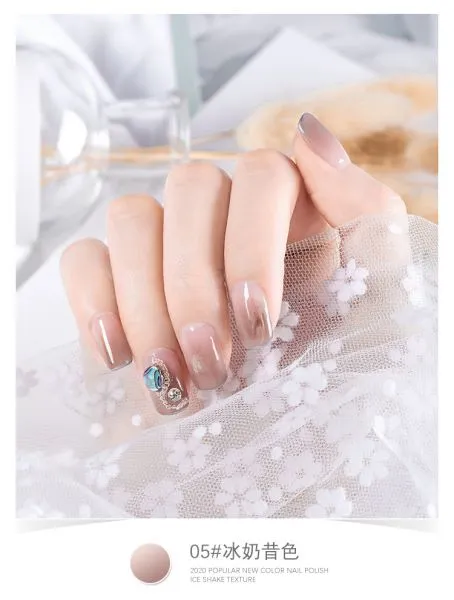 With Twist Cap & Applicator Monochrome Nail Gels Color Full / Clear photo-3