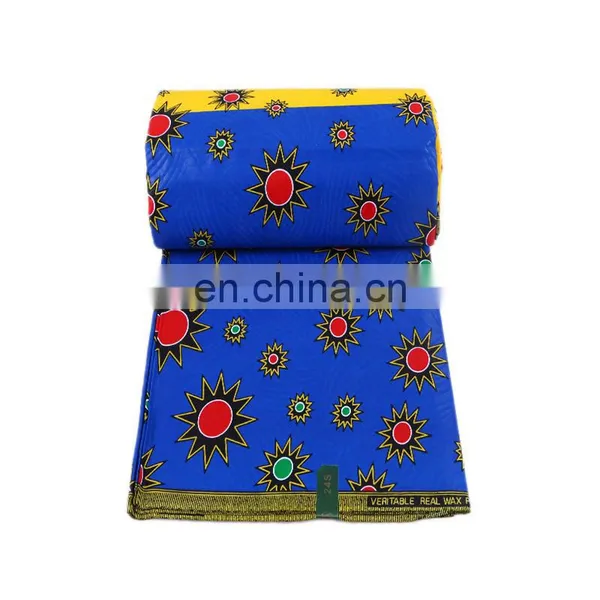 Wholesale China Supplier Cotton African Wax Dress Fabric photo-2