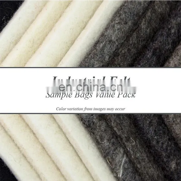 1 mm 2 mm 3 mm 4mm 100% Merino White Color Pressed Wool Felt photo-6