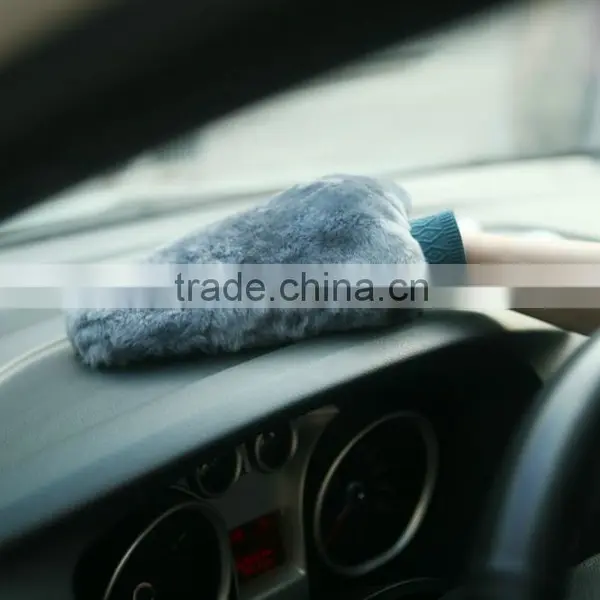 Competitive Price Factory Directory Sheepskin Car Wash Mitt Magic Gloves photo-4
