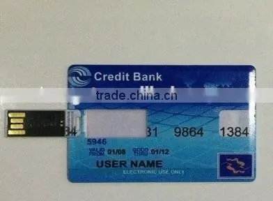 Custom Business Card USB Usb Flash Memory Card 16GB Credit Card Usb Flash Drive Free Sample for PC Company photo-6