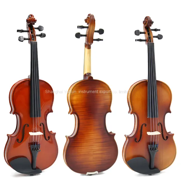 Violin China Factory Universal Violin Accessories Professional Use Classical Box For Violin What Kind of Wood Are Violins Made Of, Good Method, Good Sound Quality, Good Material, at Least photo-4