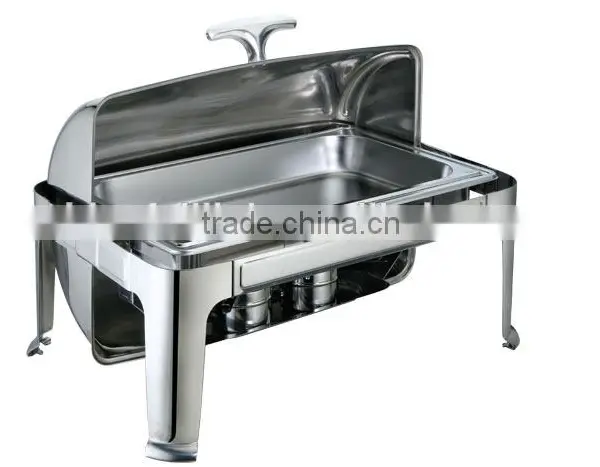 Factory Price Roll Top Stainless Steel Buffet Chafing Dish for Hotel photo-6