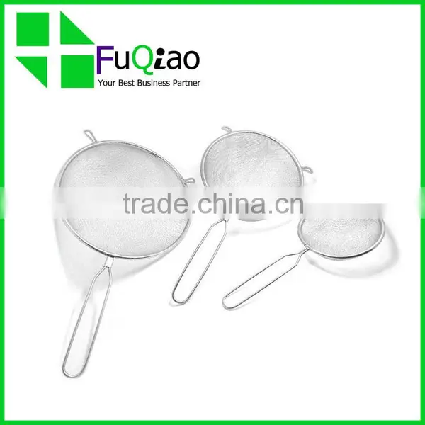 Cooking Tools Food Grade Popular Stainless Steel Wire Mesh Colander Strainer Quality Choice photo-2